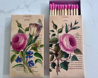 Matches - Language of Flowers
