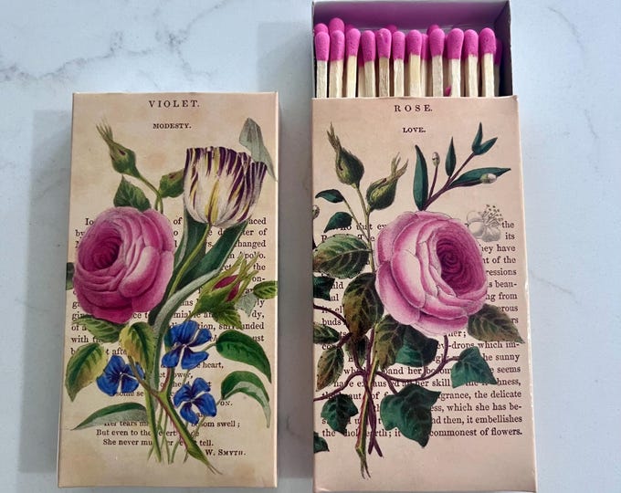 Matches - Language of Flowers