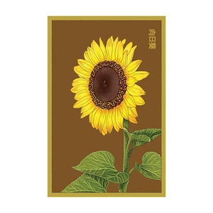 Sonnenblume Blumensamen in Vintage Verpackung