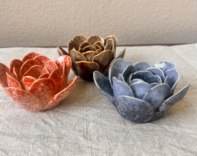 perfect petal rustic flower incense holder