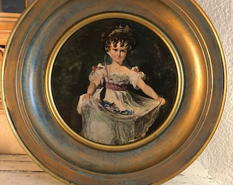 Vintage Victorian style tray