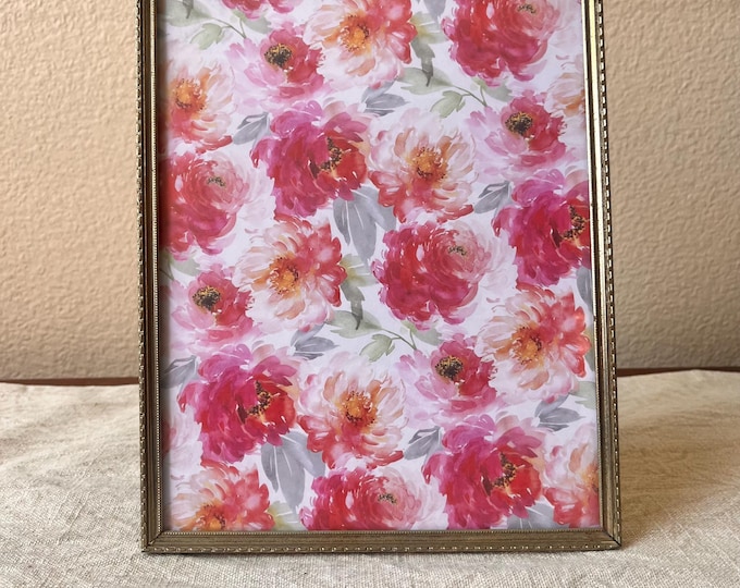 Vintage brass 8x10 frame