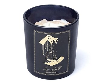 Sm Esoteric Gem Candle -Love Spell