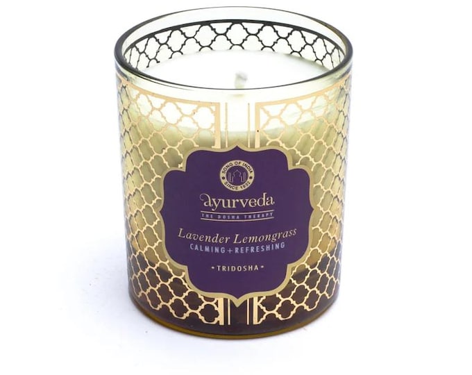 Ayurveda Candle Lavender Lemongrass