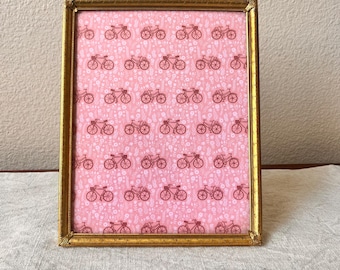 Vintage brass 8 x 10 photo frame