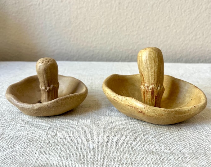 Decorative Mushroom Shaped Dish, 3 Colors jeweler holder