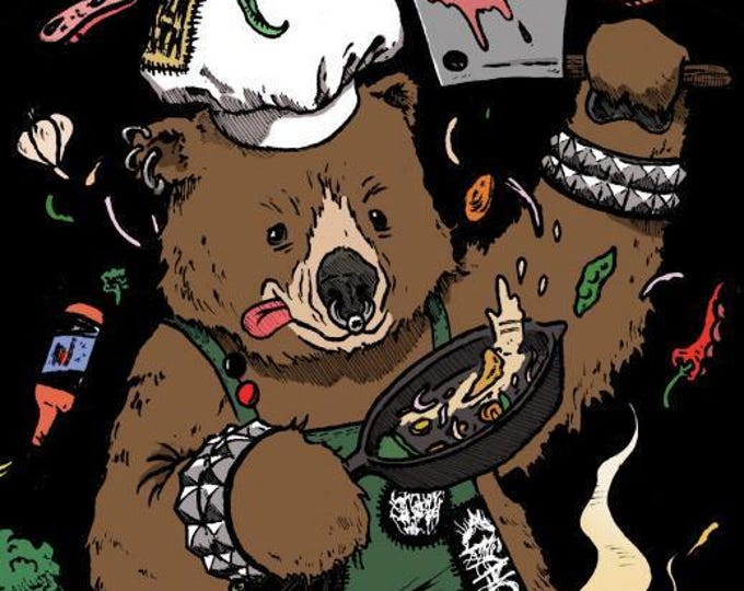 Please Don't Feed the Bears: A Heavy Metal Vegan Cookbook