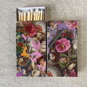 Matches - Cat and Flower