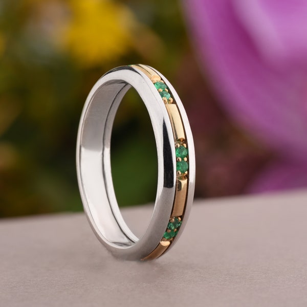 Mixed Metal Rings Etsy