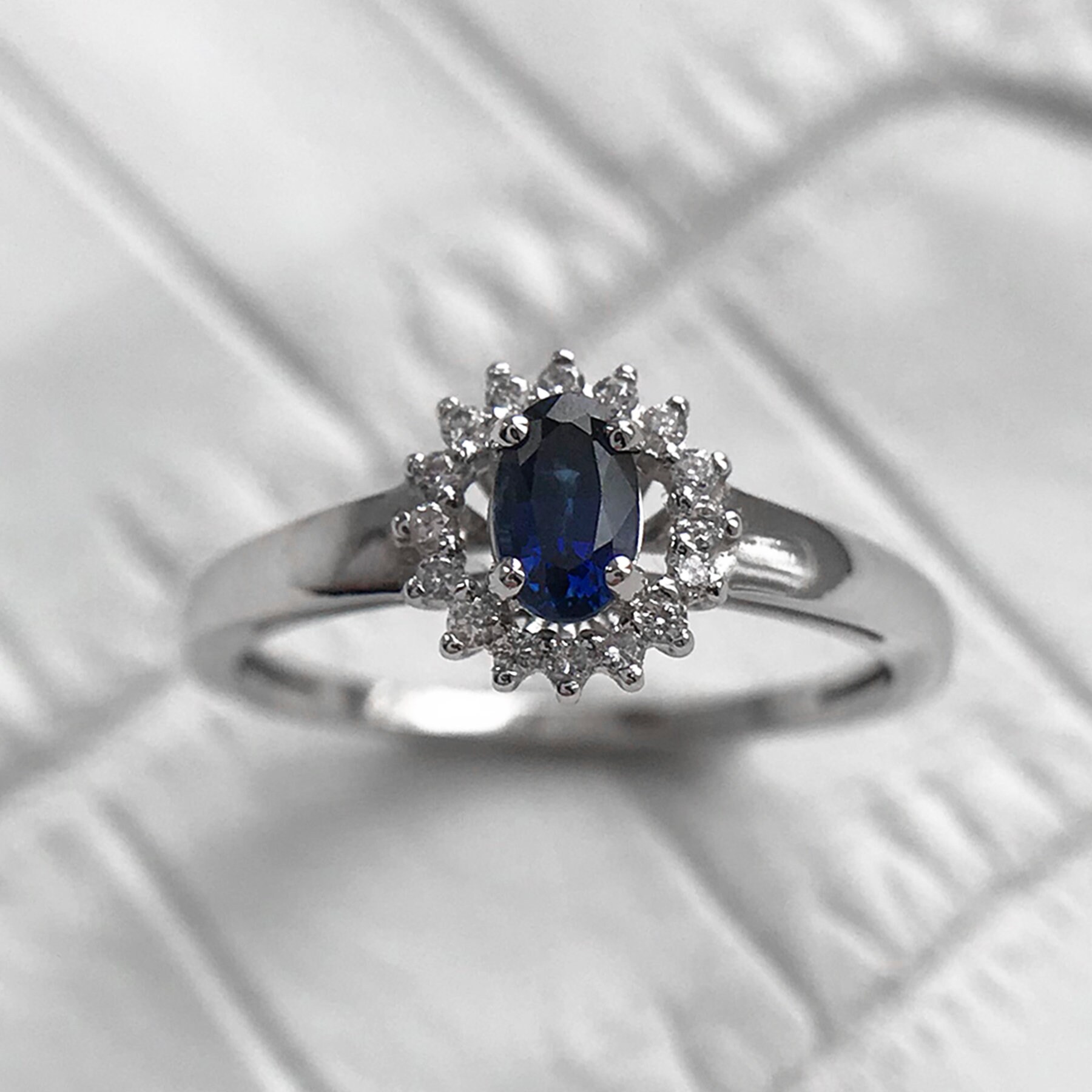 BLUE EMPIRE RING main image 1