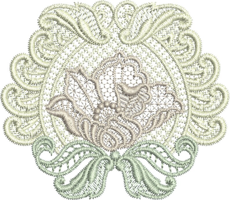 Machine Embroidery Collections LACE- Designer Lace Machine Embroidery Collection by Sue Box - Etsy