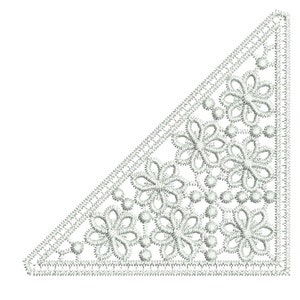 Lace Blumenspitze Einsatz - wunderschöne freistehende Spitze Maschinenstickerei von Sue Box
