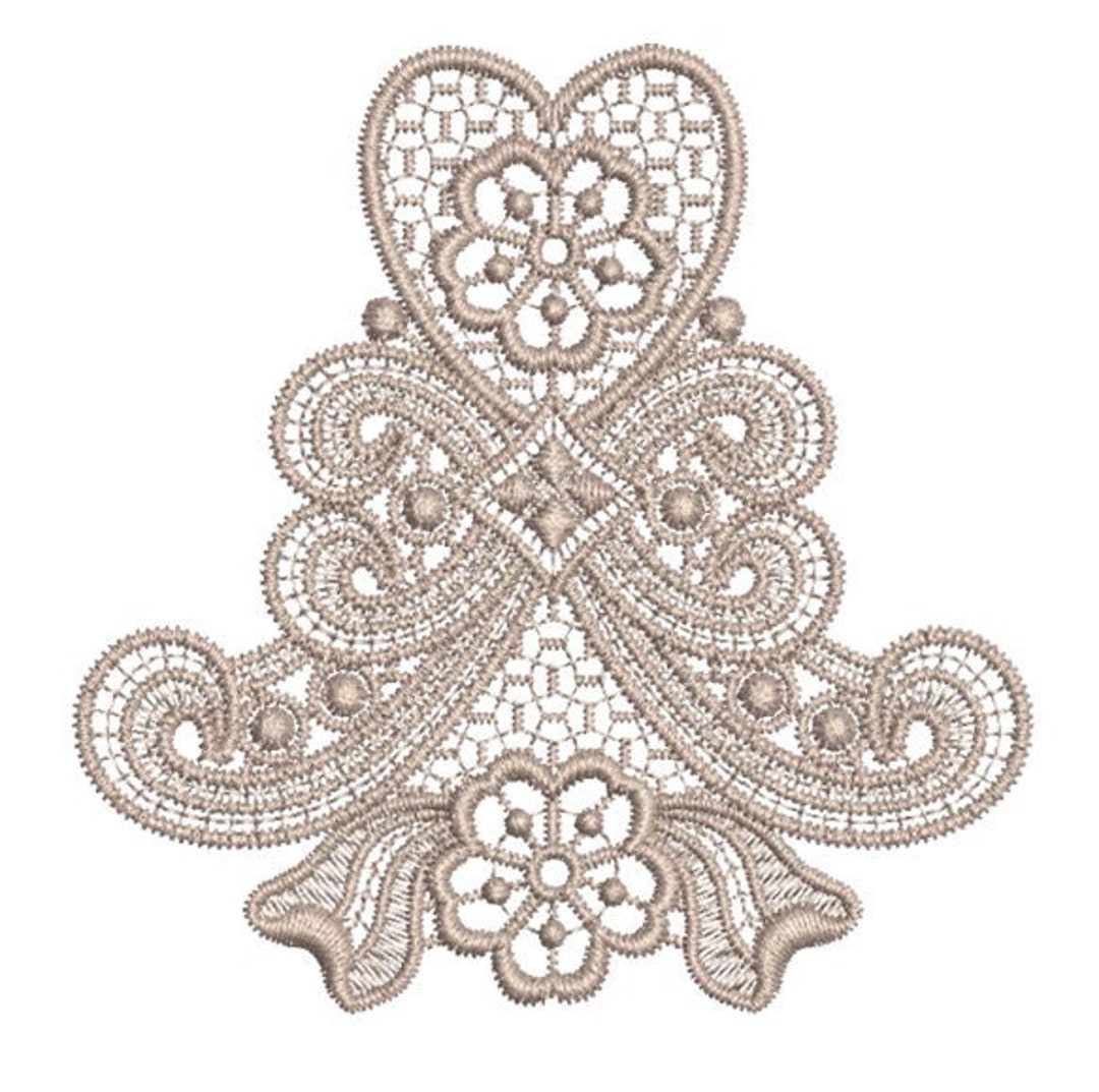Lace - Old Lace - Beautiful Free Standing Lace Machine