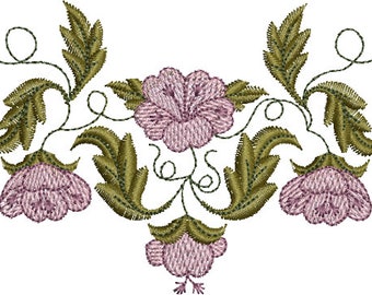マメクロゴウチ　TunicWithSmallFlower　Embroidery Cross Stitch Chicontepec Nahua Tunic - Floral – Camelia