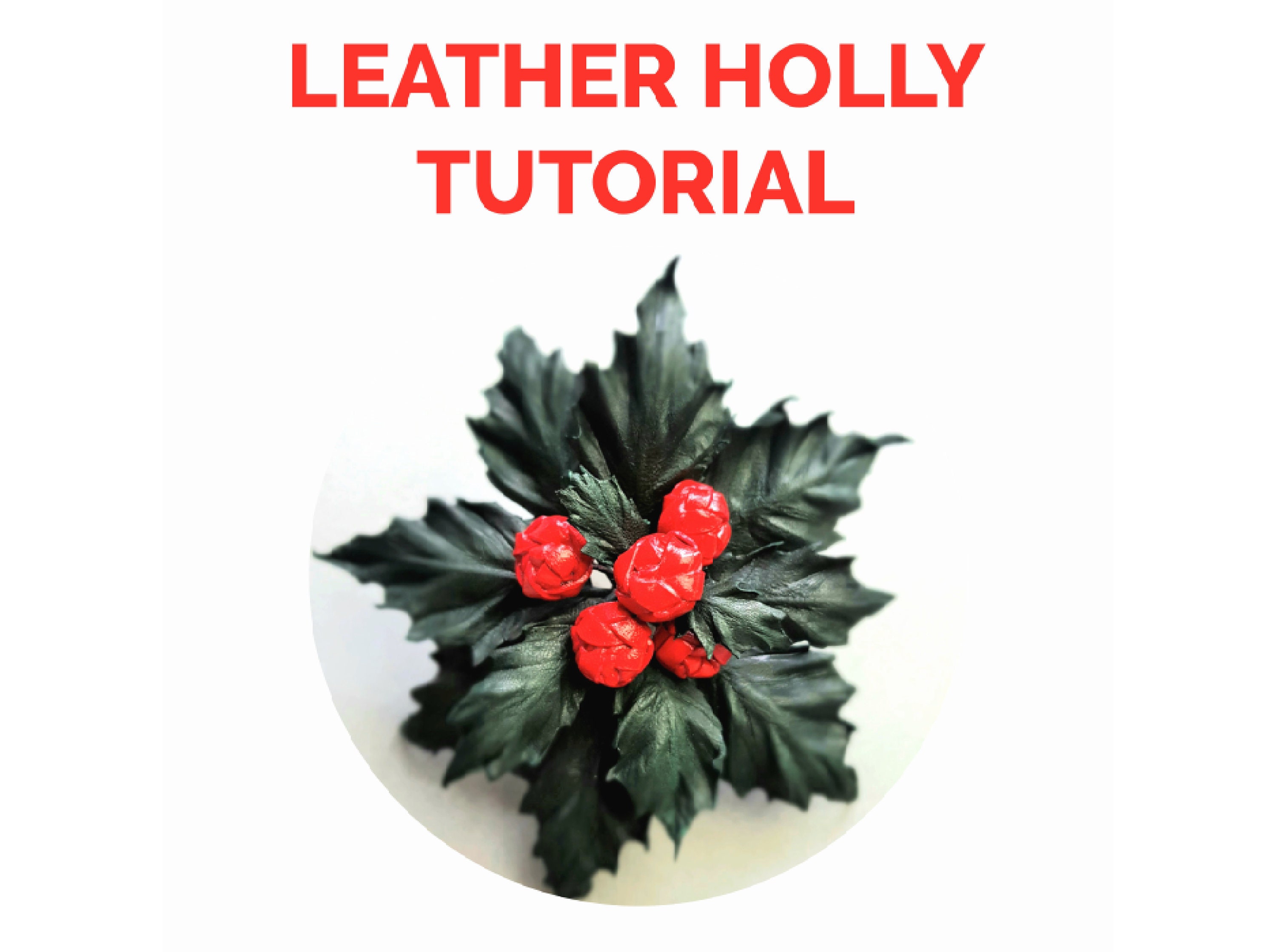 NO Specialist TOOLS Leather Holly Tutorial Leather Holly 
