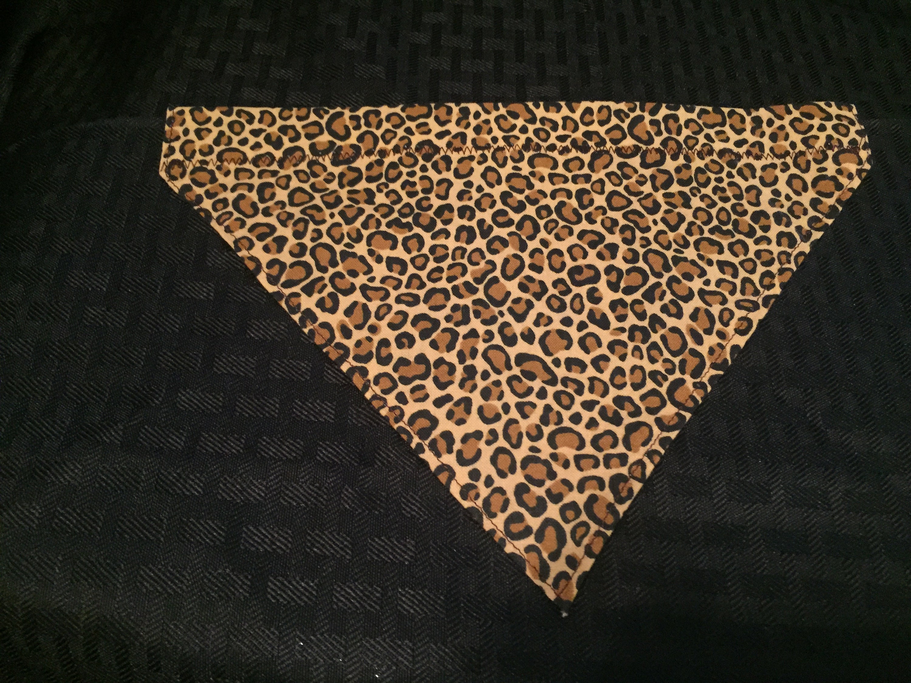 Leopard print dog bandana Clearance