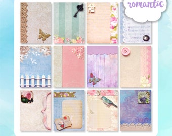 Digital Journal Cards | 3x4 Project Life Journaling Cards | Pocket Scrapbook Cards | Printable Pocket Cards | Printable Journal Cards