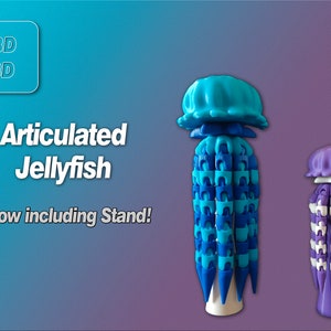 The Original Articulated 3D Printed Jellyfish (FREE SHIPPING)