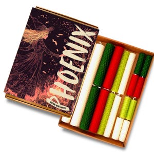 18 Beltane Beeswax Altar Candles