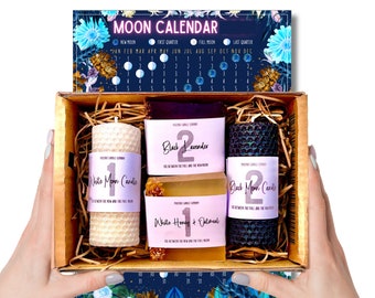 Moon Magic Ritual Cleansing Kit with 2024 Lunar Calendar