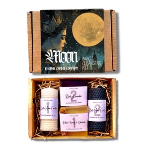 Moon Magic Ritual Cleansing Kit with 2024 Lunar Calendar