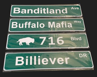 Buffalo Street Sign Buffalo Sign Buffalo NY Street Sign Buffalo NY Sign Buffalo NY Sign Buffalo Decor Buffalo Wall Art Buffalo Metal Sign