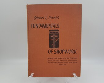 Vintage Shopwork Book