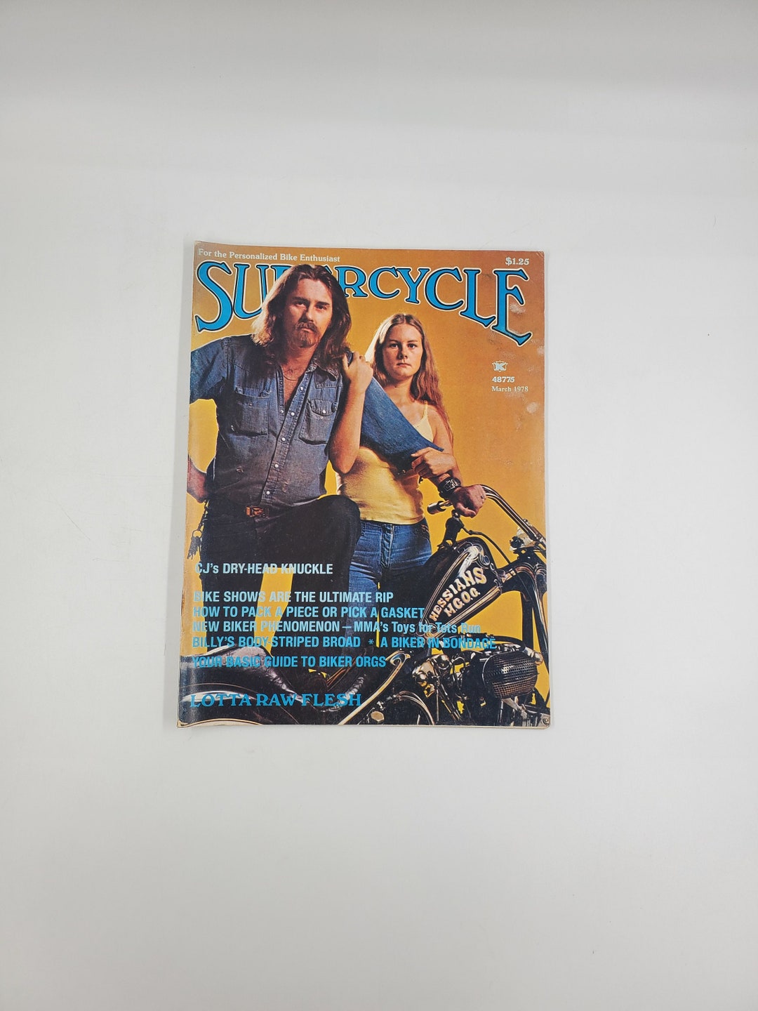 Supercycle Magazine Kate 70s Etsy