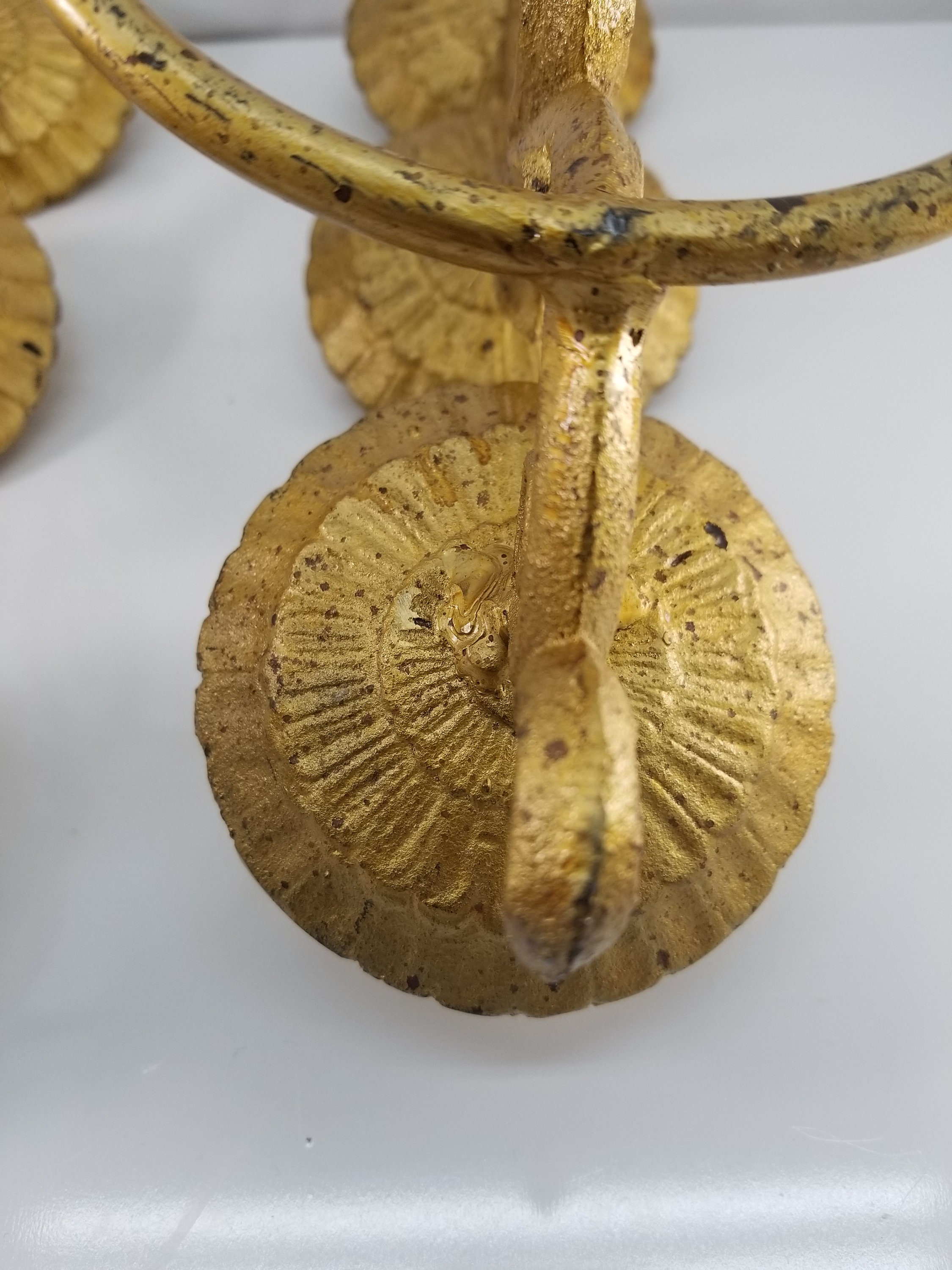 Conjunto de velas de pilar soporte de vela de hierro fundido | Etsy