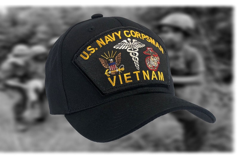 Navy Corpsman Hat VIETNAM | Etsy Israel