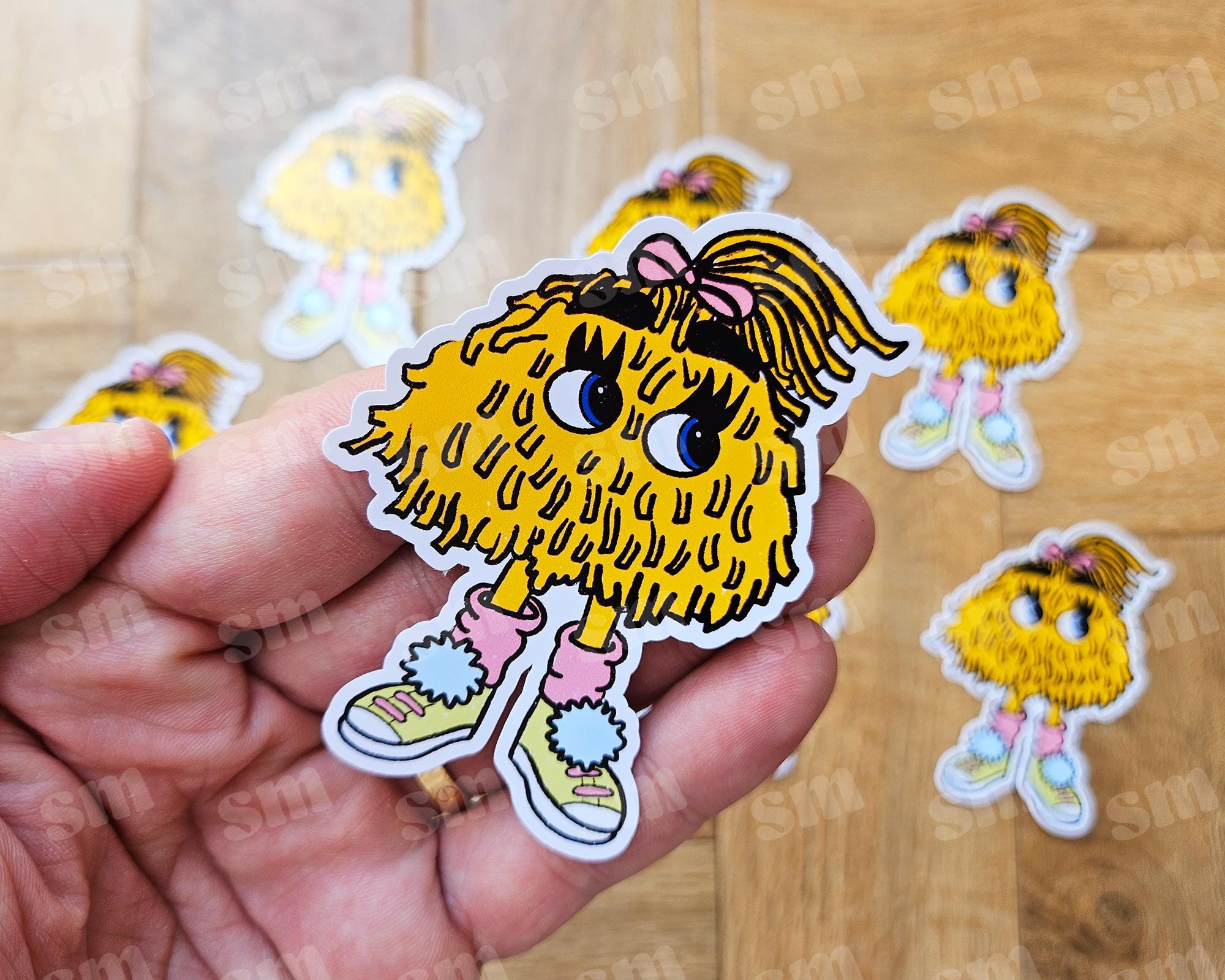 Mcdonald's Fry Guys Happy Meal Sticker - Ronald Mcdonald Gang