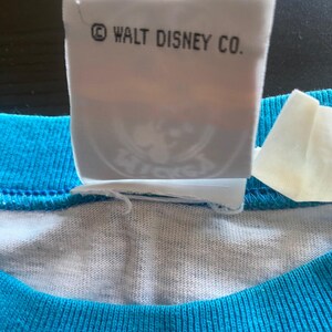 Vintage Mickey & Co Disney Mickey Mouse Large Graphic T-Shirt Blue Green 90s image 9