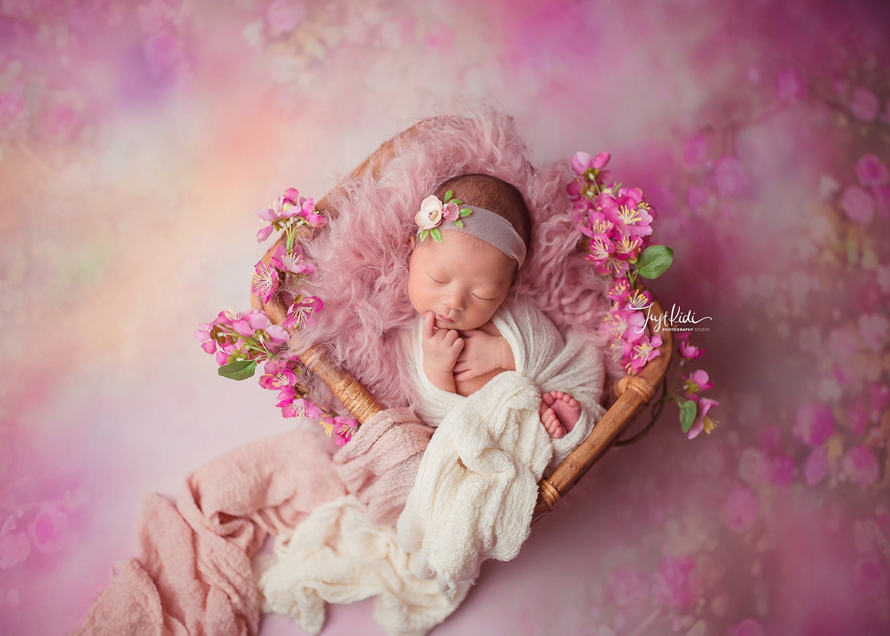 Preorder Hand Made Bamboo Basket for Newborn Baby Photography Etsy