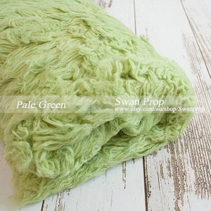 Preorder 100% wool Flokati Newborn Photography Prop Greek Layer Variable Sizes