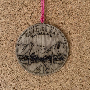 Glacier Bay National Park and Preserve Christmas Ornament Xmas Alaska