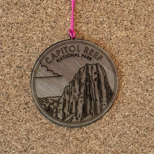 Capitol Reef National Park Christmas Ornament Xmas