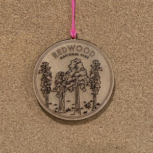 Redwood National Park Christmas Ornament Xmas