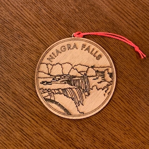 Niagara Falls Christmas Ornament Xmas