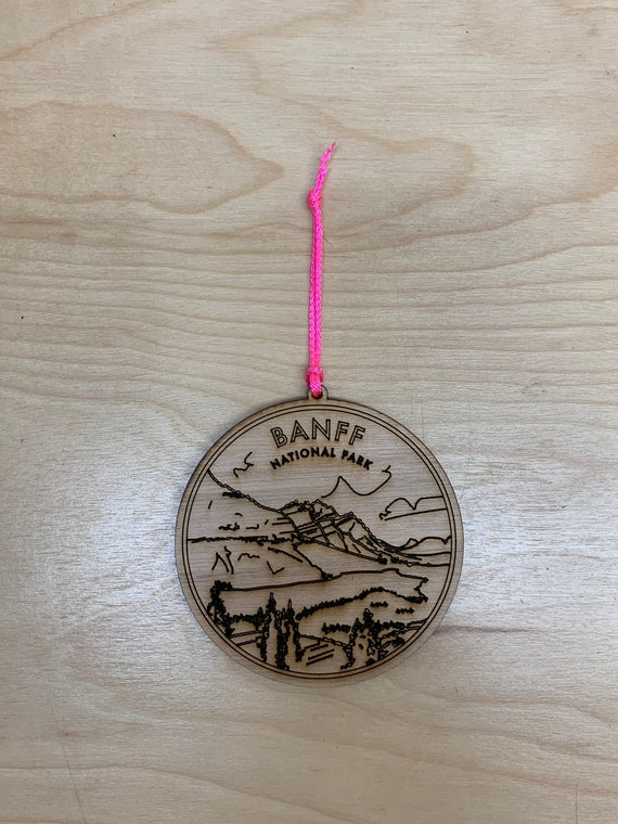 Banff National Park Christmas Ornament Xmas | Etsy