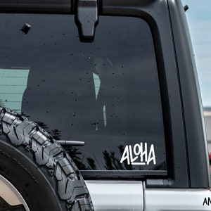 Aloha Vinyl Decal