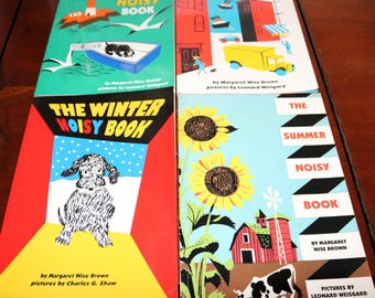 Choose a Margaret Wise Brown Classic - Four Paperback Titles to Pick From: NOISY... Book, Seashore, Summer, Winter - Will Combine Shipping