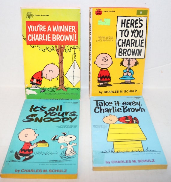 Vintage Peanuts Charlie Brown Paperback Book: 1960s-70s Charles