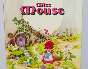 Vintage Kinderbuch 'Miss Mouse - Oak Tree Tales' Hardcover Kinderbuch 1982