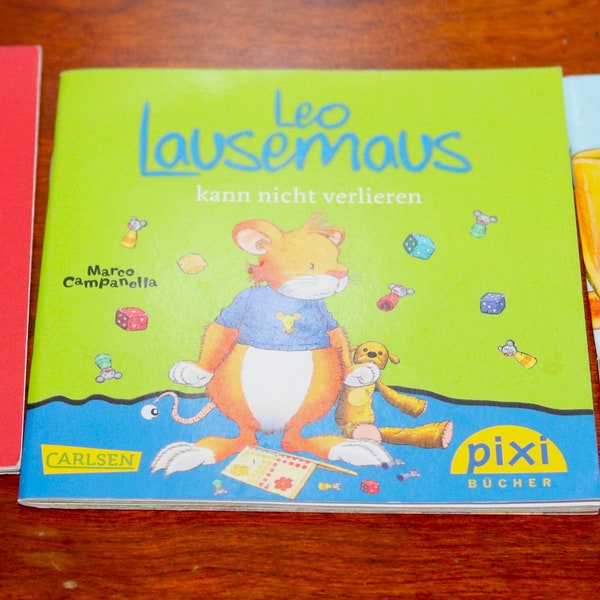 Set of 3 Carlsen Pixi Bucher Children's Books German-Language Kids Books, Early Readers Softcovers