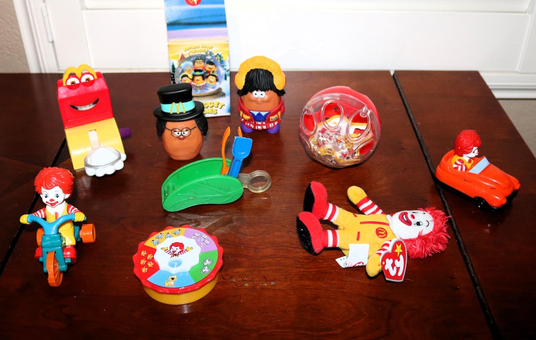 Lot of Mcdonald's Happy Meal Toys - 9 Kids' Meal Toys - Will Combine ...
