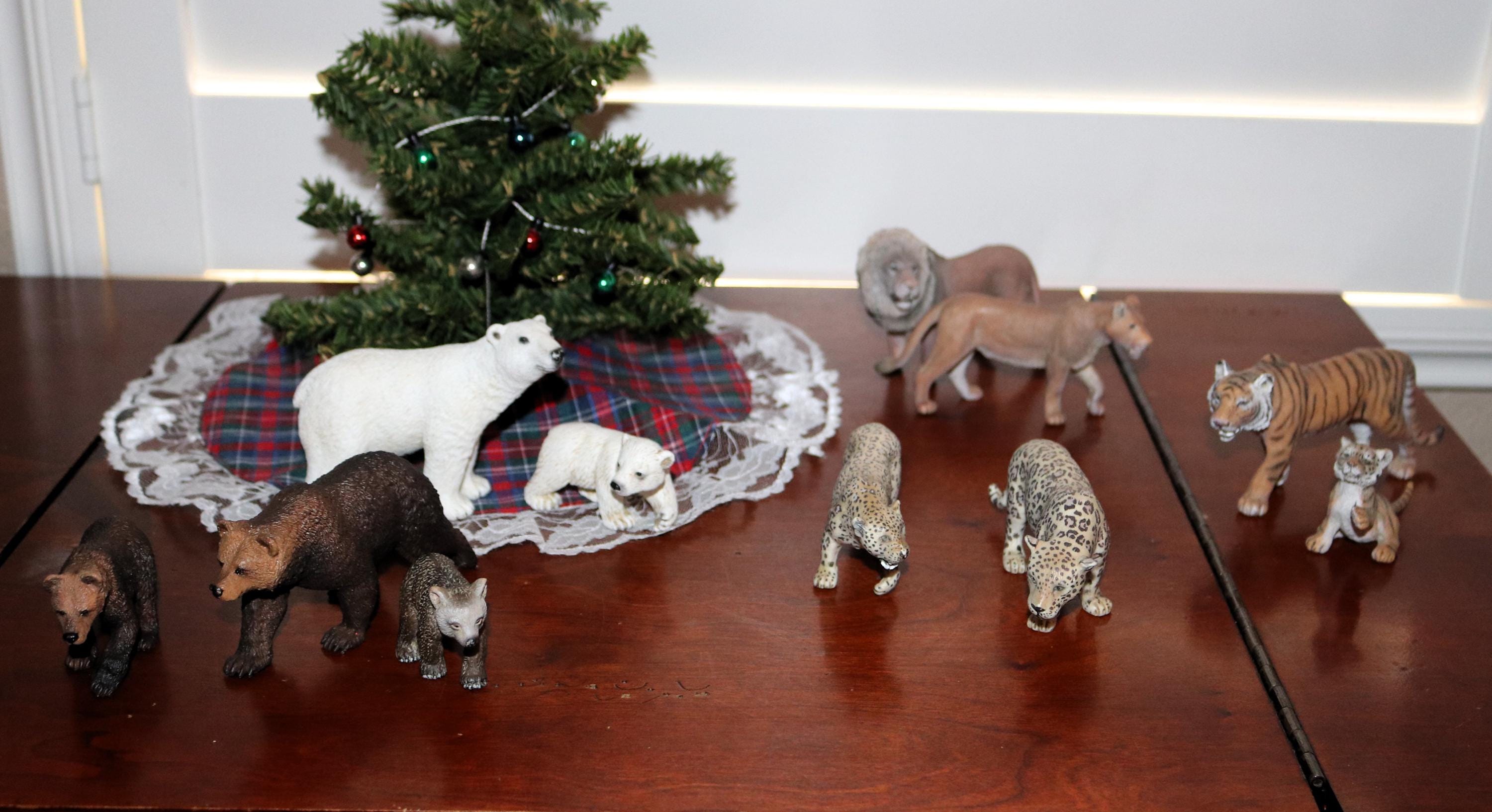 Figurine Ours Grizzly - Jouets Éducatifs