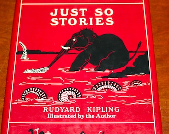 Just So Stories Rudyard Kipling Hardcover With Dust Jacket Book 1978 Weathervane Books