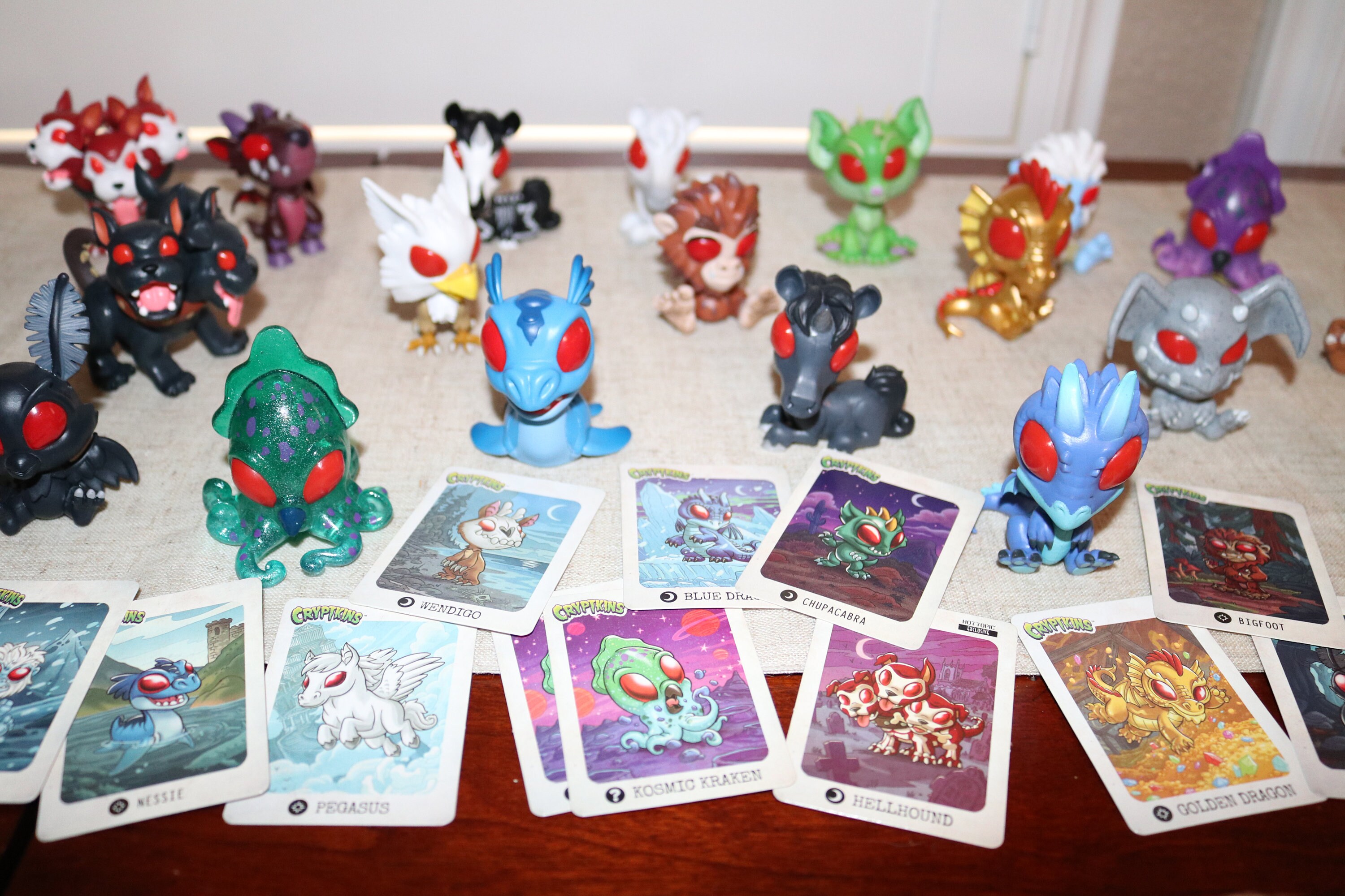 Cryptozoic Entertainment. Cryptkins Giant Lot of Collectible