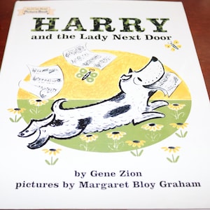 Harry and the Lady Next Door by GENE ZION HC w/ Jacket 2005 Barnes & Noble Special Edition - Will Combine Shipping