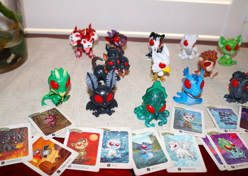 Cryptozoic Entertainment. Cryptkins Giant Lot of Collectible Figures ...